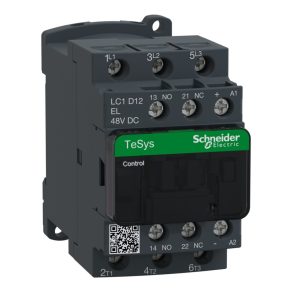   Schneider Electric TeSys D - LC1D12EL - Consum redus. CC, 5,5 kW/12 A (400 V, AC3), conexiune cu șurub, 1Z+1NY