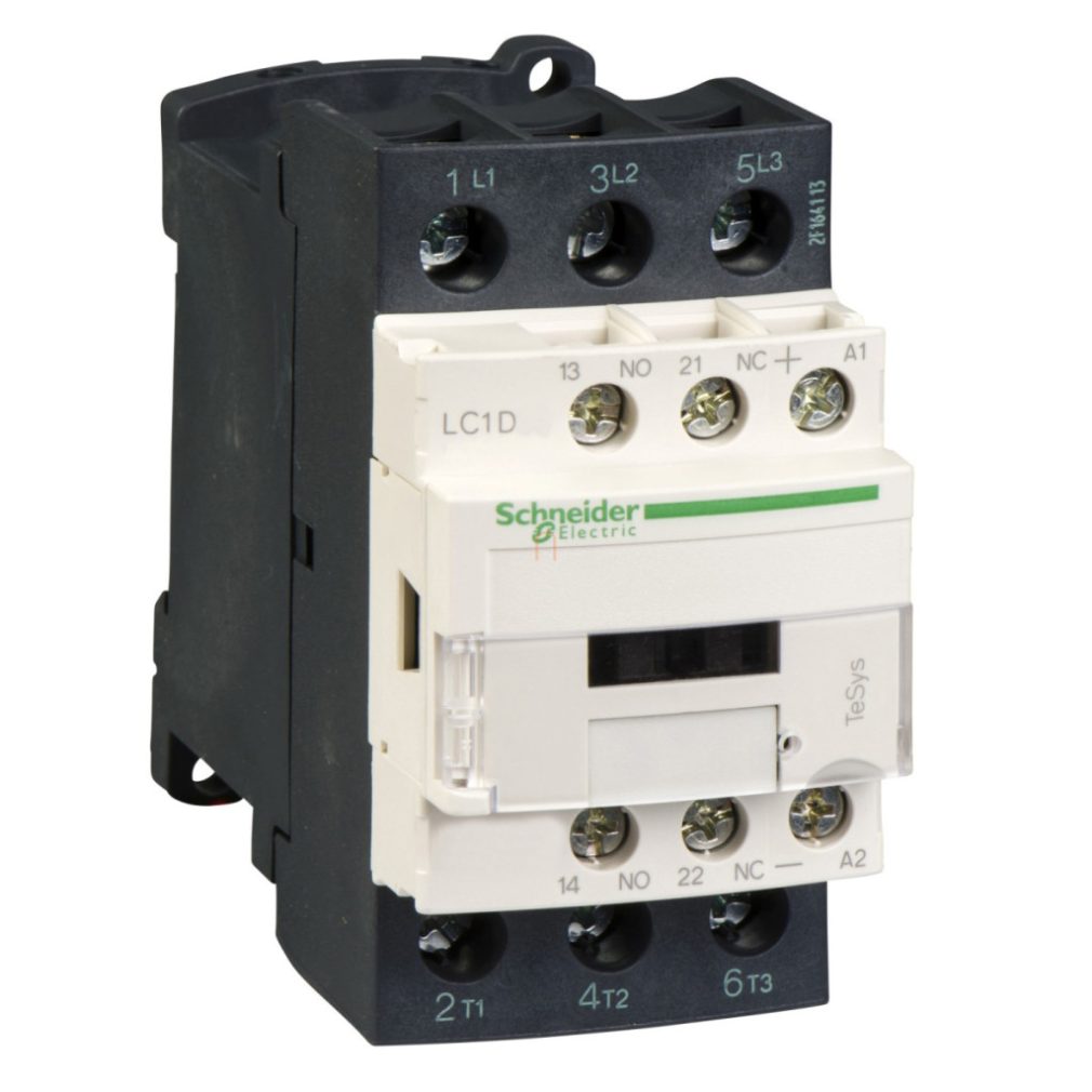 LC1-D25BL magnetocontactor cu consum redus DC, 11kW/25A (400V, AC3), conexiune cu șurub, 1Z+1NY, bobină: 24V DC, Schneider