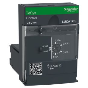   Schneider Electric TeSys U - LUCA1XBL - Unitate de control, 0,35 - 1,4 A, 24 Vcc, clasa 10, trifazic