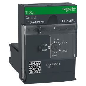   Schneider Electric TeSys U - LUCA05FU - Unitate de control, 1,25 - 5 A, 110 - 240 V c.a./c.c., clasa 10, trifazic