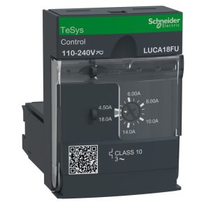   Schneider Electric TeSys U - LUCA18FU - Unitate de control, 4,5 - 18 A, 110 - 240 V c.a./c.c., clasa 10, trifazic