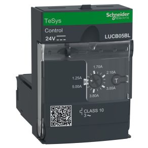   Schneider Electric TeSys U - LUCB05BL - Unitate de control, 1,25 - 5 A, 24 Vcc, clasa 10, trifazic