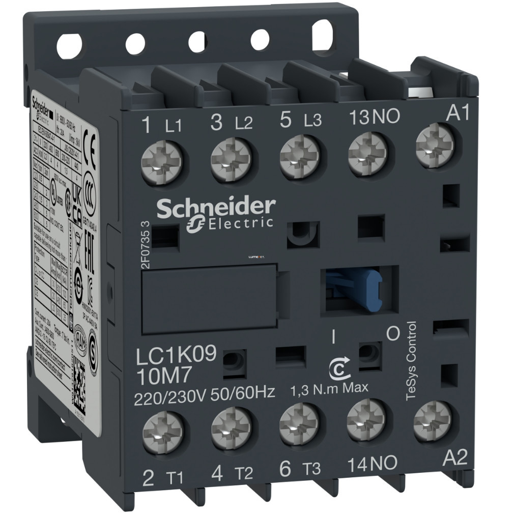 Magnet contact Schneider 9A, AC, 50/60 Hz
