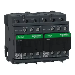   Schneider Electric TeSys D - LC2D09FE7 - Contactor de schimbare a direcției, 9 A, 115 V c.a.