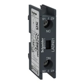   Schneider Electric TeSys D - LADN01 - Bloc de contacte auxiliare, panou frontal, 1NY, conexiune cu șurub