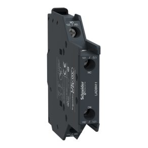   Schneider Electric TeSys D - LAD8N11 - Bloc de contacte auxiliare, lateral, 1Z+1NY, conexiune cu șurub