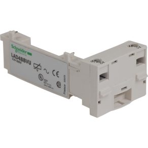   Schneider Electric TeSys D - LAD4BBVU - Pentru cablaj suplimentar, cu filtru de interferențe, 110…250 V c.a.