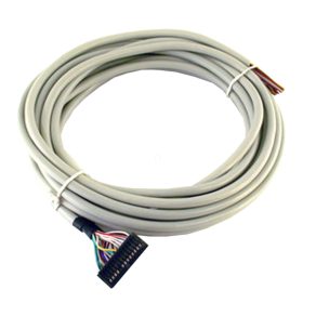   Schneider Electric Twido – Cablu de conectare pentru ieșire discretă, între Twido și Telefast, 2 conectori HE10, lungime 2 metri, secțiune transversală a firelor 0,08 mm²; ABFTE20SP200