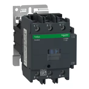   Schneider Electric TeSys D - LC1D80FD - Comutator magnetic CC, 37 kW/80 A (400 V, AC3), racord cu șurub, 1Z+1NY