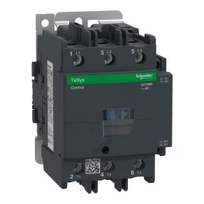   Schneider Electric TeSys D - LC1D95V7 - Întrerupător magnetic CA, 45 kW/95 A (400 V, CA3), racord cu șurub, 1Z+1NY
