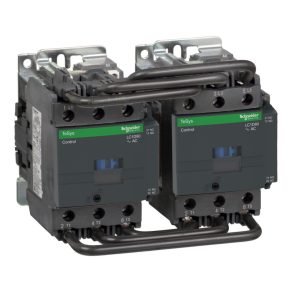   Schneider Electric TeSys D - LC2D80F7 - Comutator direcțional CA, 37 kW/80 A (400 V, CA3), racord cu șurub, 1Z+1NY