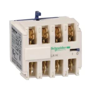 Bloc de contact auxiliar Schneider Faston 4N/O (LA1-KN407)