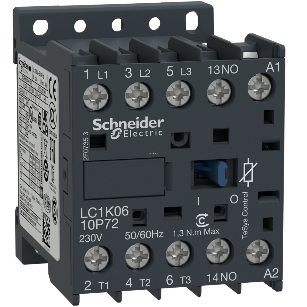 Magnet contactor Schneider 6A 220/230V AC