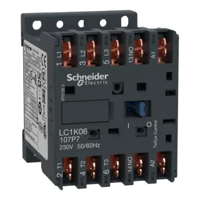   Schneider Electric TeSys K - LC1K06107P7 - Contactor magnetic 6 A 230 V c.a.