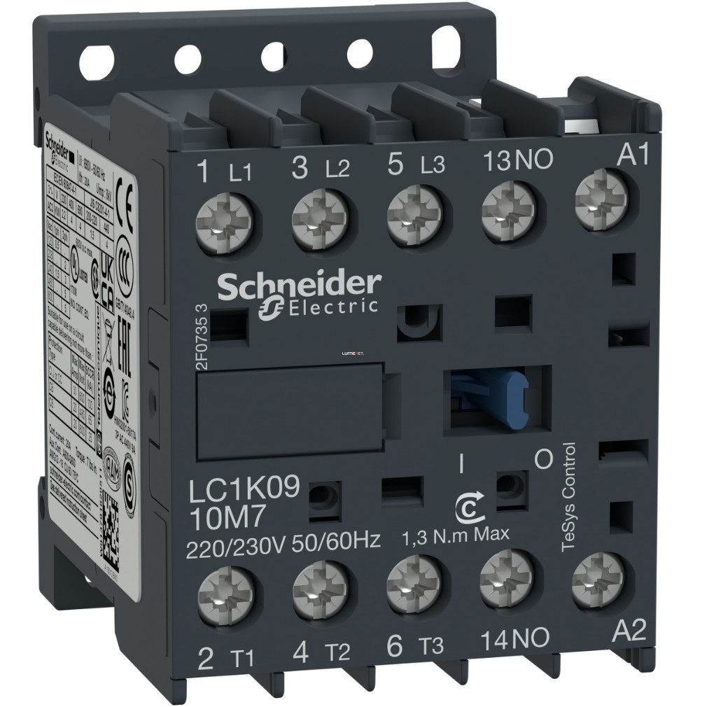 Magnet contact Schneider 9A, AC, 50/60 Hz