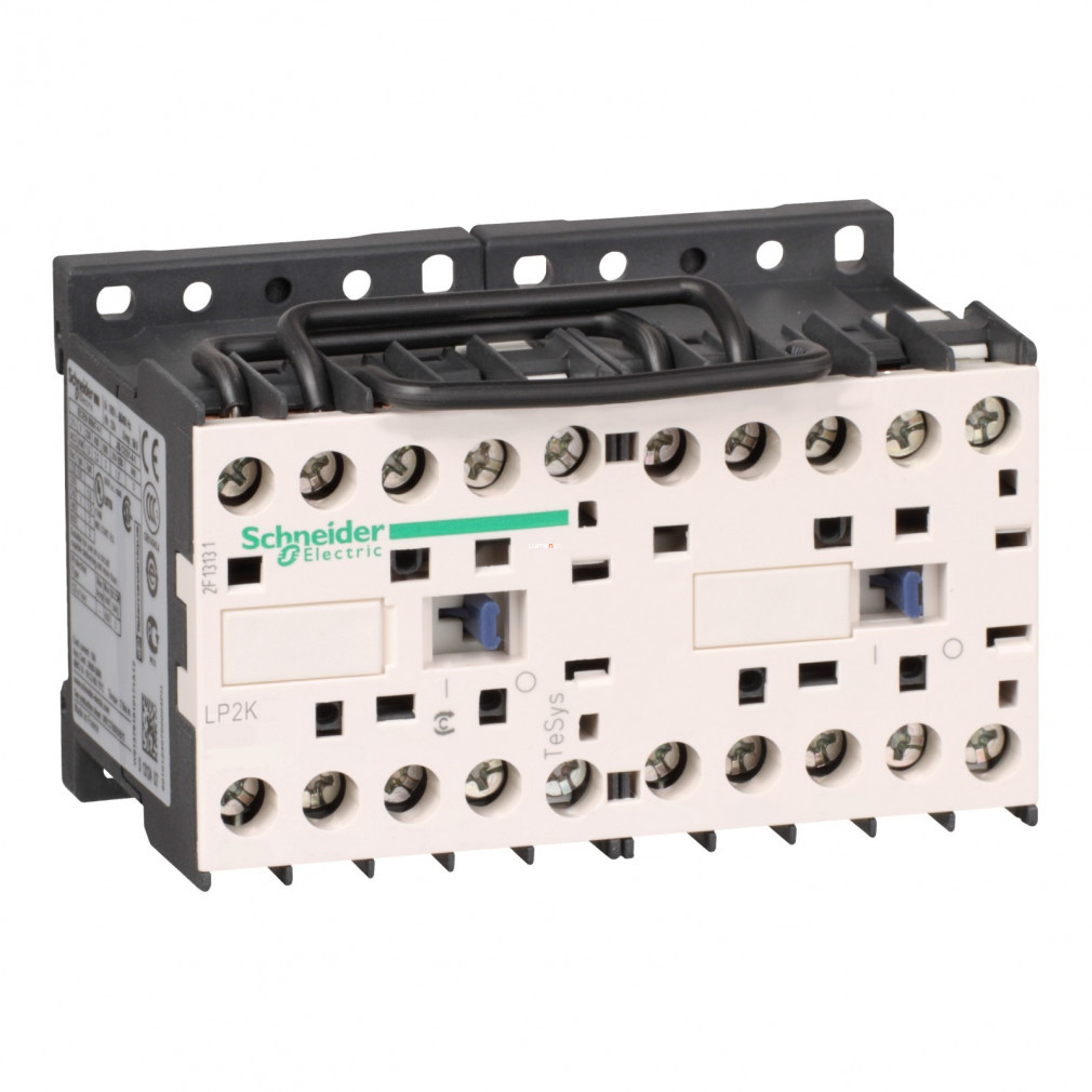 Schneider Comutator magnet 6A, 1 închidere, DC, 2,4 W, Bobină: 24V DC, (LP2-K0610BD)