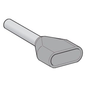   Schneider Electric AZ5 - AZ5DE025 - Ferulă dublă 2x2,5 mm2 NFC 1x50 bucăți distribuitor gri L=18,5 mm