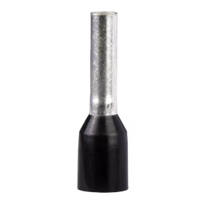  Schneider Electric DZ5 - DZ5CE015 - Capete de cablu 1,5 mm2 NFC 10x100 bucăți în ambalaj blister, negru L=13,5 mm