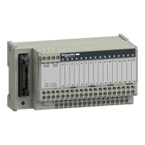   Schneider Electric Modicon ABE7 - ABE7H16R21 - bloc de distribuție, universal, HE10, 16 canale digitale, 2 blocuri terminale/canal, feedback LED