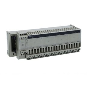   Schneider Electric Modicon ABE7 - ABE7S16E2B1 - bloc de distribuție, relee SSR fixe, 16 canale digitale, 2 blocuri terminale/canal, izolare PLC, 24 VCC