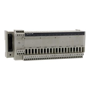   Schneider Electric Modicon ABE7 - ABE7S16S2B0 - bloc de distribuție, relee SSR fixe, 0,5 A, 16 canale digitale, semnal de detectare a defectelor, 24 VCC
