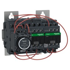   Schneider Electric TeSys D - LC3D32AB7 - 25 kW (400 V), starter stea-triunghi cu blocare mecanică, placă de montare