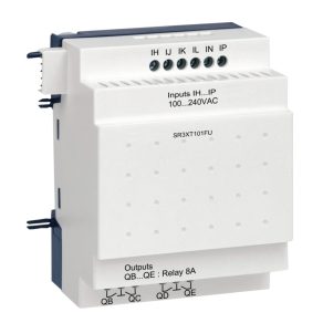   Schneider Electric Zelio Logic - SR3XT101FU - modul de extindere, 6 DI, 4 DO relee, pentru controler extensibil SR3FU 230 VAC