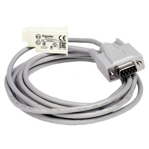   Schneider Electric Zelio Logic - SR2CBL01 - accesoriu, cablu de programare, conector SUB - D9 pentru PC, 3 m