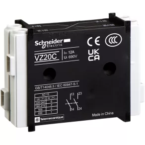   Schneider Electric TeSys Mini-Vario - VZ20 - Bloc de contacte auxiliare (2NY)