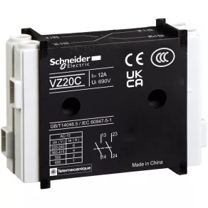   Schneider Electric TeSys Mini-Vario - VZ20 - Bloc de contacte auxiliare (2NY)