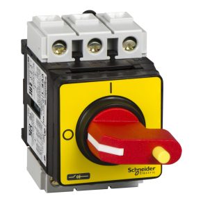   Schneider Electric TeSys Mini-Vario - VVE0 - Întrerupător principal și de urgență complet, 25 A, pentru carcasă, tablou de distribuție modular