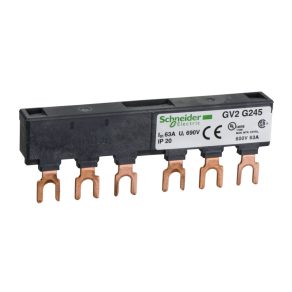   Schneider Electric TeSys D - GV2G245 - Șină combinată, 2 bucăți 45 mm - ramificație