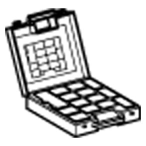   Schneider Electric DZ5, AZ5, AR1, AT1 - AT1HB2 - Geantă pentru manșoane terminale și 1 clește de dezizolare AT1PA7