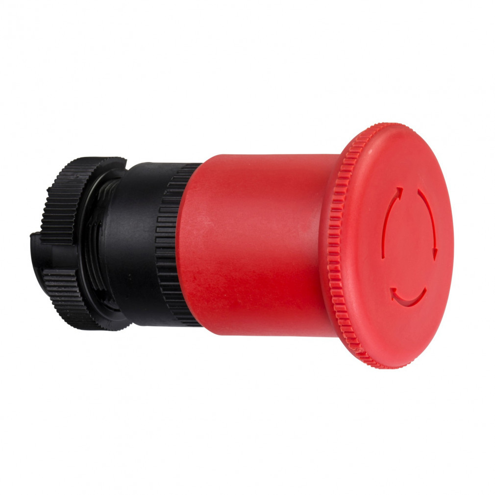 Cap de buton de urgență Schneider, design progresiv de siguranță, roșu, 40 mm (ZA2-BS844)