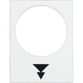   Schneider Electric Harmony XAC - ZB2BY4953 - Marcaj etichetă: sus