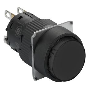   Schneider Electric Harmony XB6 - XB6EAA21P - buton rotund negru Ø 16 - montat încastrat, retur - 1OC