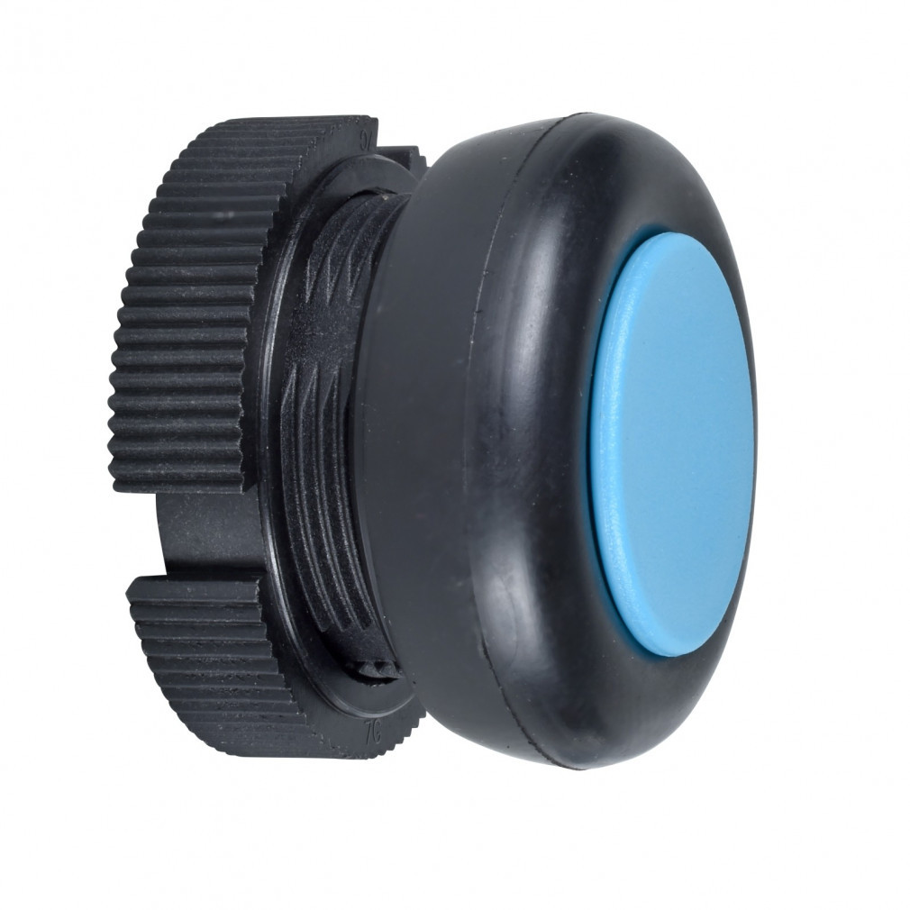 Buton cu capac complet Schneider, albastru (XAC-A9416)