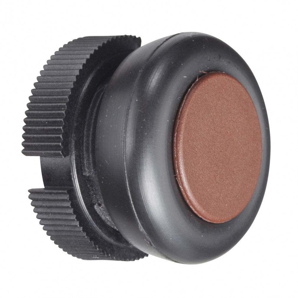Buton cu capac complet Schneider, maro XACA9419