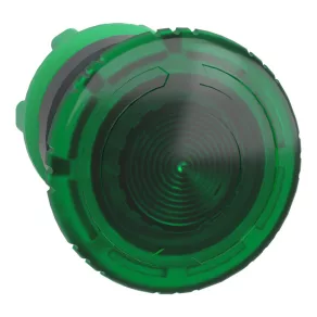   Schneider Electric Harmony XB5 - ZB5AW733 - buton iluminat din plastic, Ø22, eliberare rotativă, cap buton Ø40, LED încorporat - pentru, verde