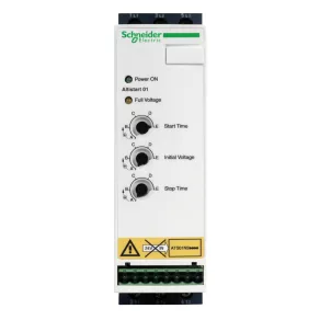   Schneider Electric Altistart 01 - ATS01N222LU - dispozitiv de pornire/oprire progresivă, 22 A, 5,5 kW, trifazat, 200…240 V c.a., 2 faze controlate