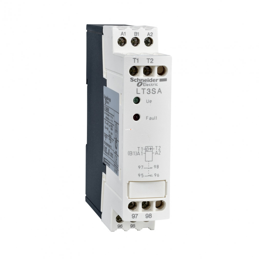 Reset automat Schneider, detector de scurtcircuit, LED de semnalizare defect, 24/48V DC (LT3SA00ED)