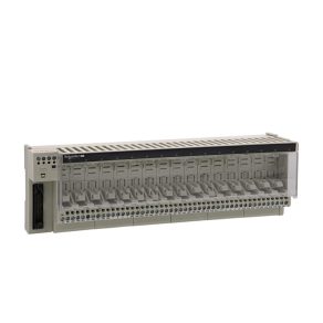   Schneider Electric Modicon ABE7 - ABE7P16F312 - bloc de distribuție, releu SSR, 16 canale digitale, 2 blocuri terminale/canal, fără releu, deconectare PLC