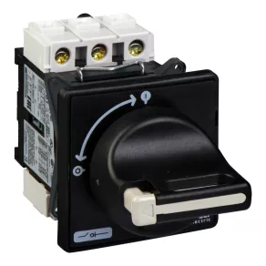   Schneider Electric TeSys Mini-Vario - VBD01 - Întrerupător principal complet 20 A, pentru montare pe ușă, 22,5 mm