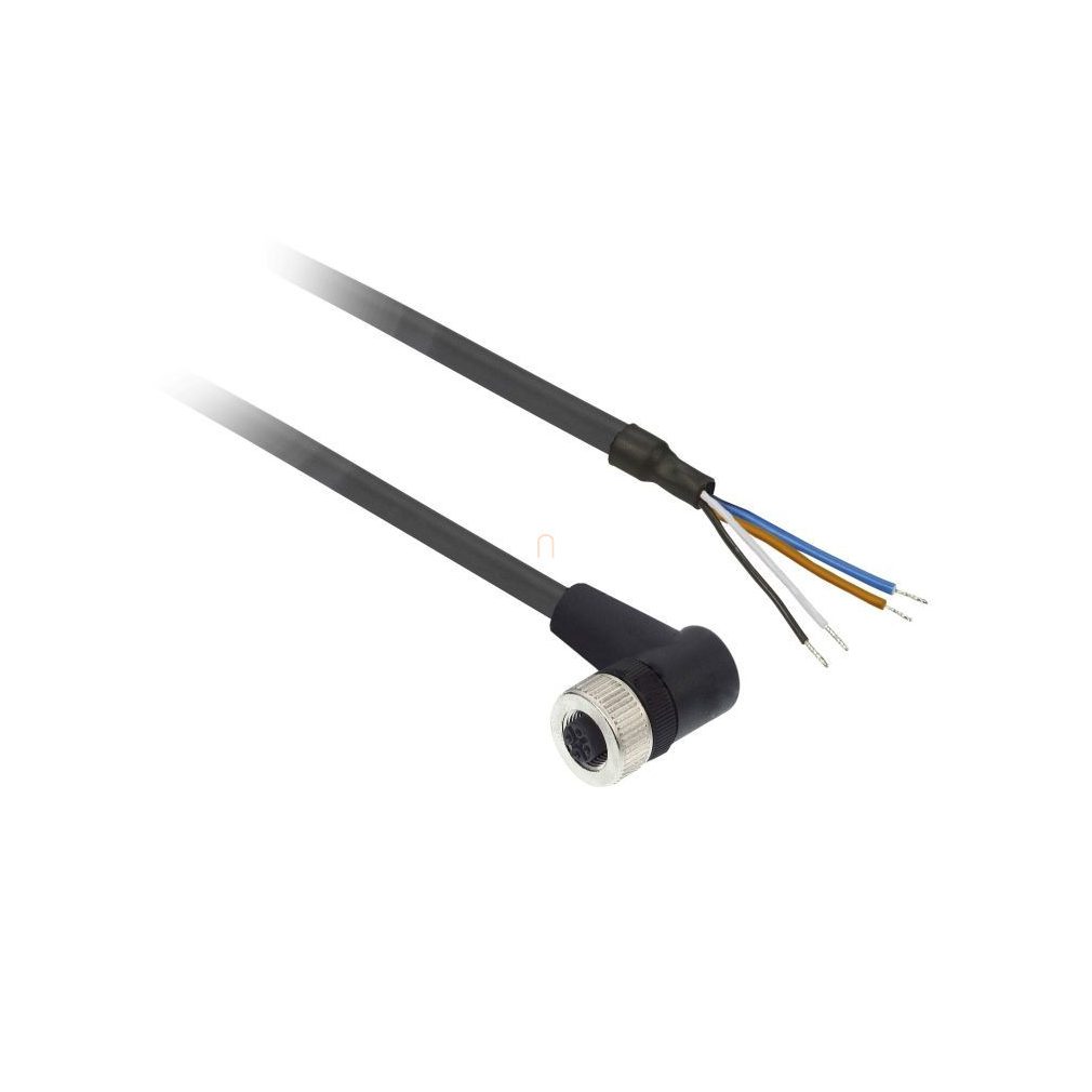 Conector tip mamă cu mufă, în formă de pipă, cablu de 5 m XZCP1241L5 Telemecanique