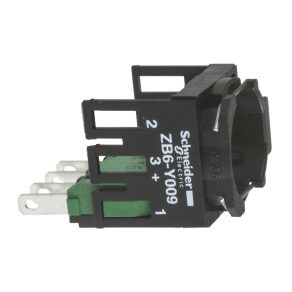   Schneider Electric Harmony XB6 - ZB6Z1B - Priză cu comutator selector cu buton, 1NO
