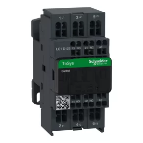   Schneider Electric TeSys D - LC1D123F7 - Comutator magnetic CA, 5,5 kW/12 A (400 V, CA3), conexiune cu arc, 1Z+1NY