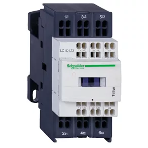   Schneider Electric TeSys D - LC1D253V7 - Comutator magnetic CA, 11 kW/25 A (400 V, CA3), conexiune cu arc, 1Z+1NY