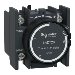   Schneider Electric TeSys D - LADT26 - Bloc de contacte auxiliare cu întârziere la închidere