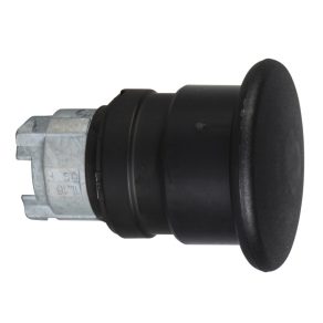   Schneider Electric Harmony XB4 - ZB4BC27 - buton metalic cu cap ciupercă Ø40, Ø22, retur, negru, corp negru