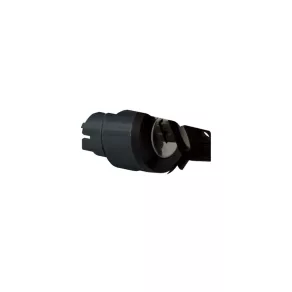   Schneider Electric Harmony XB4 - ZB4BG47 - cap de comutator metalic, Ø22, cu 455 de chei, detașabil în orice poziție, cu 2 poziții, margine neagră